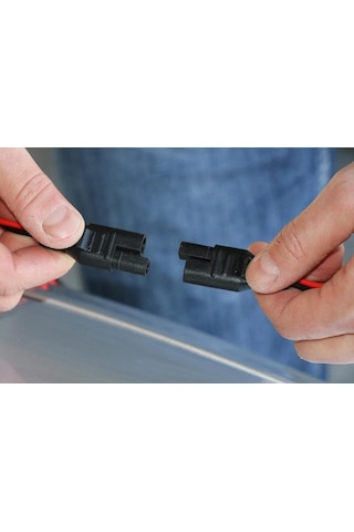 Black+Decker BXA27 Halka Terminalli Akü Şarj Bağlantı Kablosu ve Akü Şarj Göstergesi