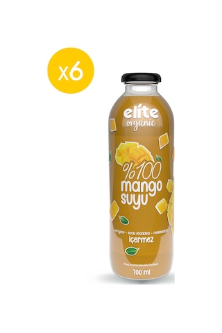 6'lı %100 Mango Suyu 700 Ml