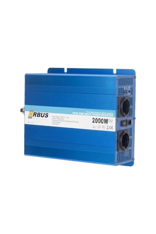 İnverter 2000w 12v Orbus Tam Sınus Intellıgent
