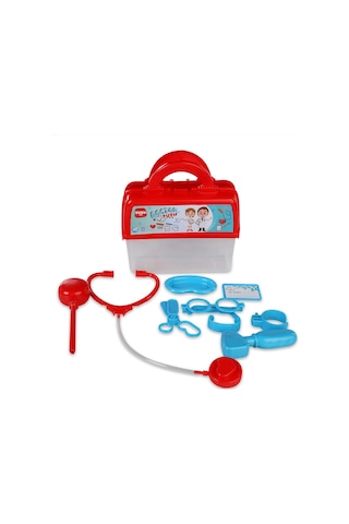 Zuzu Toys Cantalı Doktor Setı - Kırmızı