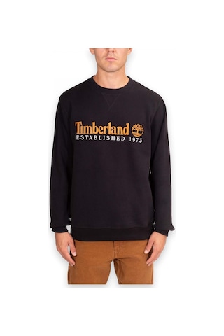 Timberland Tb0a27hc Wwes Crew Neck Sweat Rglr Siyah Erkek Sweatshirt