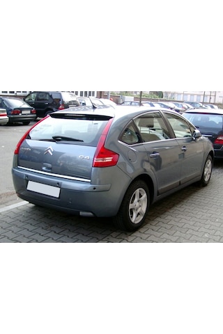 Citroen C4 Hb Formlu Krom Bagaj Alt Çıtası 2004-2010 P. Çelik N11.1903