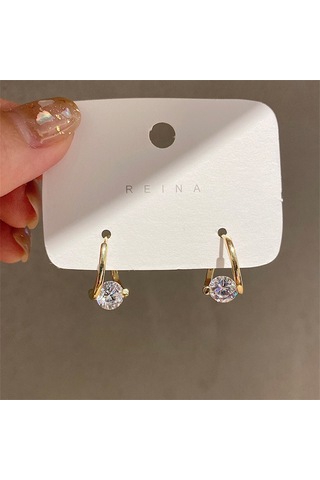 Wezone Eşsiz Geometrik Tasarım Küçük Boy Küpeler - Zeki Kadınlar İçin Şık, Dayanıklı Ve Her Zaman Uygun Aksesuarlar Diğer