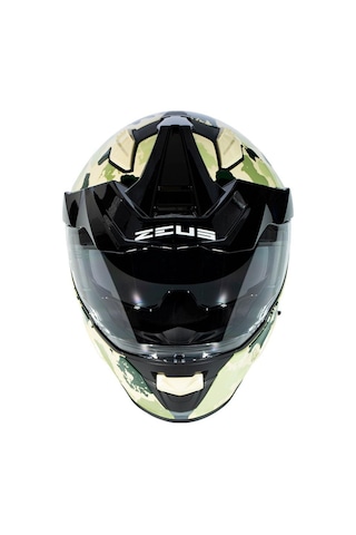 Zeus ZS-913 B6f Yellow Green Kapalı Kask