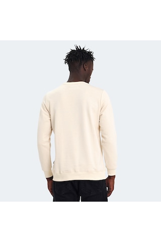 The Crow THE CROW Erkek Ekru Sweatshirt