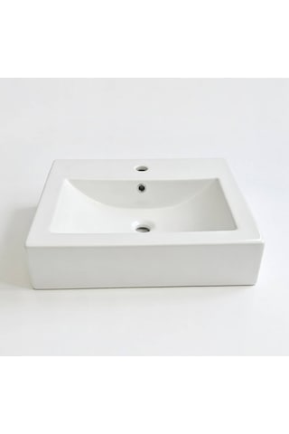 İsvea - Semi Mobilya Uyumlu Lavabo 58 Cm Beyaz - 10sq50058sv 1466841