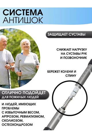 Finpole Nordic Yürüyüşü İçin Katlanabilir Trekking Sopaları 185524446 Mavi