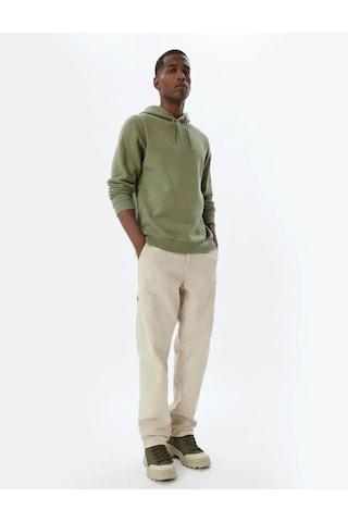 Koton Erkek Sweatshirt Yeşil 5wam70001mk 25ky59000107 Y59210 Yeşil