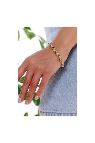 Örme Zincir  Çelik Bileklik Çelik