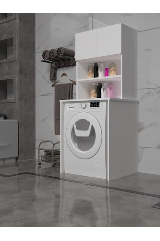 Banyo Dolabı Çok Amaçlı Beyaz