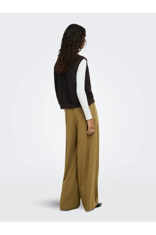 Jdy Jdyeira Life S/l On Button Vest Knt Noos Kadın Yelek 15359800 Kahve