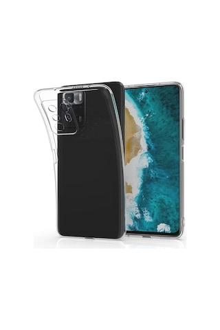 Xiaomi Poco X3 Gt Kılıf Lüx Şeffaf Silikon