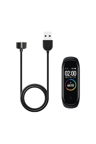 Xiaomi Mi Band 5 Mi Band 6 Mi Band 7 Usb Şarj Cihazı Kablosu - 100cm