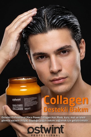 Ostwint Professional Maca Power Collagen Saç Maskesi 500 ML
