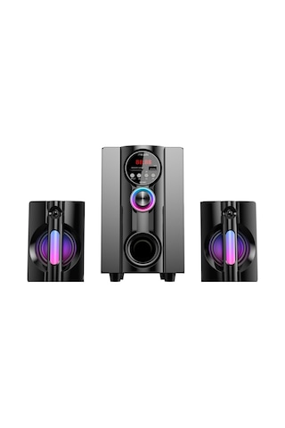 Mikado Md-95bt 2+1 20w Siyah Multimedya Fm/bt/sd/usb Speaker Hoparlör