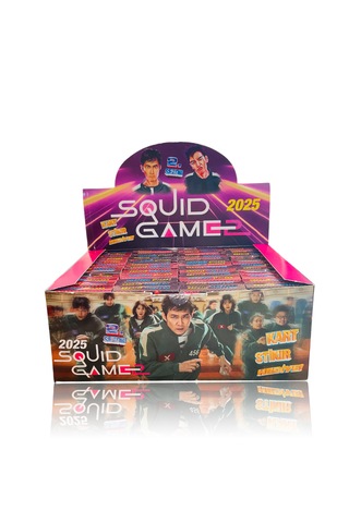 Squid Game 2 Karakter Kartları Stickerlı 48 Kutu 288 Kart