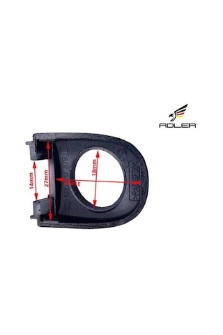 6r4837879a Kapı Kolu Kapağı Ön Sol & Sağ - Polo-ıbiza-toledo-mii-fabia-rapid-yeti-citigo-up Oem
