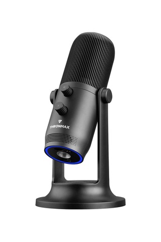 Thronmax M2 MDRILL ONE Siyah 48Khz 16Bit HD Stüdyo 4 Tip Kayıt RGB Led 3,5mm USB Type-C Mikrofon