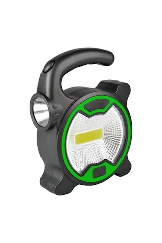 Mobee Pilli Kamp Feneri Led 3xaa Taşınabilir Işıldak 2 Modlu Cob Led Kamp Lambası Mkmp-0016