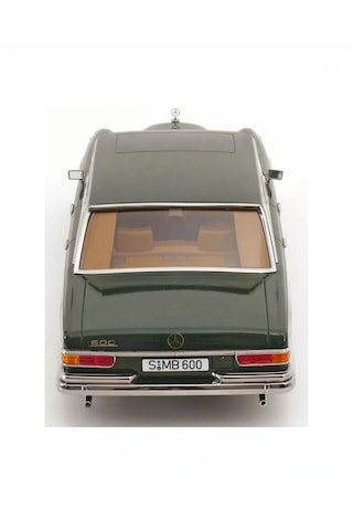 Kk Scale 1:18 1963 Mercedes Benz 600 Swb W100 Yeşil Model Araba
