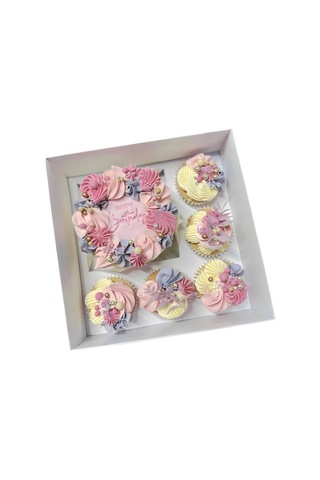 5+1 Bento&cupcake Kutusu 25x25x10