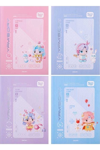 Deli Gamer A5 40 Yp. Dikişli Çizgili Defter Fa540