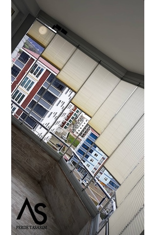 As Perde Cam Balkon Perdesi Plise 14 Farklı Renk Plise