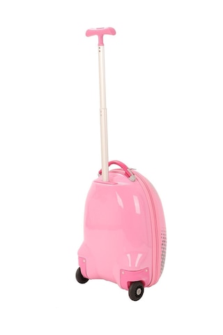 Mçs V308 Abs Çocuk Valiz-pembe-panda Baskı