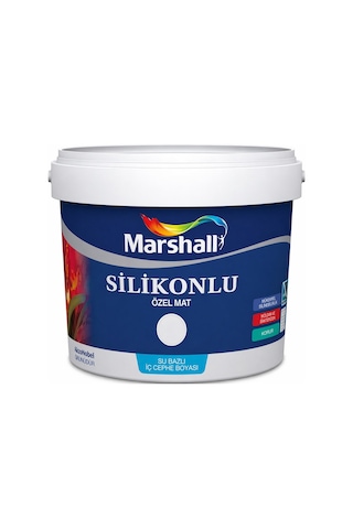 Marshall Silikonlu Özel Mat İç Cephe Boyası Kiremit Taşı 2,5l 2.5 L