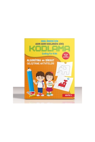 Okul Öncesi Kodlama Adım Adım Kodlamaya Giriş Dikkat Atölyesi