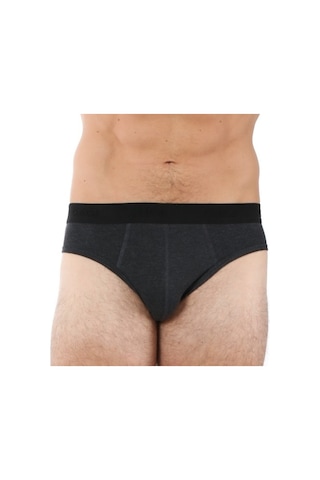 Q-En 6'Lı Erkek Bambu Slip Külot B510