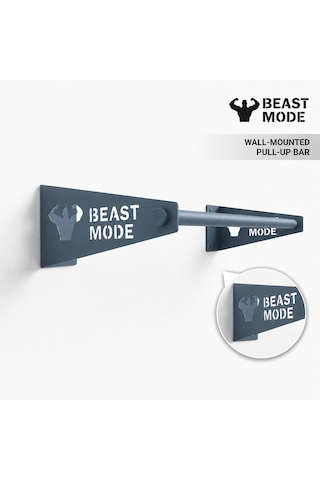 Barfiks Demiri - Barfiks Barı - Barfiks Çubuğu - Antrasit Gri Beast Mode