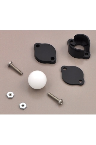 Ball Caster With 1/2 Inch Plastic Ball (Sarhoş Teker 12.7 Mm) - P