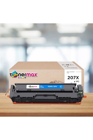 Hp 207x - W2211x Uyumlu Toner Mavi - Çipli / Hp Color Laserjet Pro M255dw / M255nw /m282nw /m283cdw /m283fdn /m283fdw