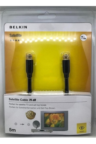 Belkin Uydu Çanak Anten Kablosu 5 Metre