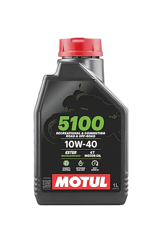 Motul 5100 10W-40 4T Motosiklet Motor Yağı 1 L
