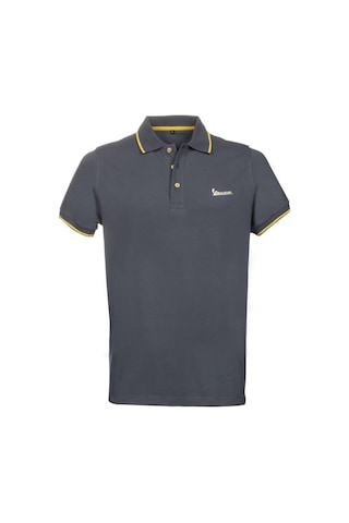 Piaggio Vespa Logo Polo T-shirt Gri / Pıaggıo
