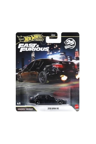 Hot Wheels Premium Series 25.yıl Özel Fast & Furious 2010 Bmw M5 Hnw46 - Jhw62