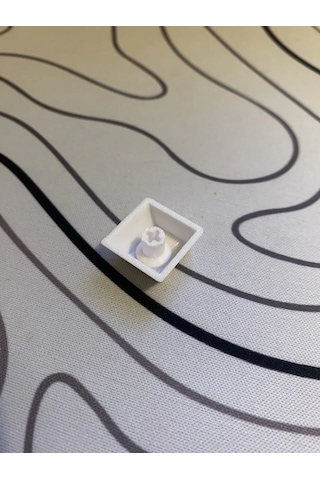 Düz Blank Keycap 2 Li Set Yazısız Mekanik Klavye Tuş Başlığı