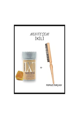 Marcham Hair Wax Stick 75 G + Saç Sabitleyici Berber Stickwax Topu