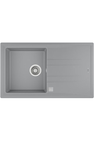 Teka Stone 50 B-Tg 1B 1D Tek Hazneli Tek Damlalıklı Tegranite Eviye - Metalik Gri - 115330021