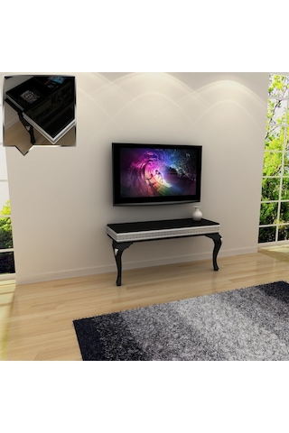 Decorotti - Lucca A4-1 Gizli Bölmeli Tv Sehpası