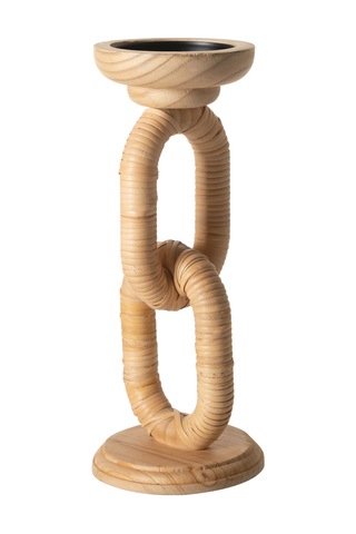 Mudo Home Jarron Mumluk 12x30 Cm Bej