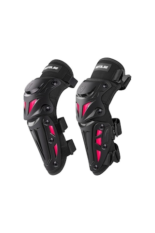 Sones Motolsg Mt-05 Motosiklet Bisiklet Sürme Koruyucu Dişli 2'si 1 Arada Dirsek Pedleri Pembe