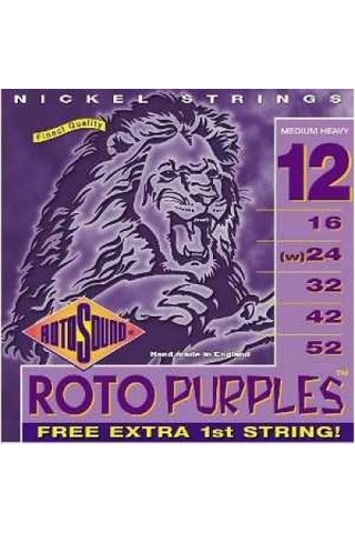Rotosound R12 Purples Elektro Gitar Teli 12-52 Rotosound R12 Purples Elektro Gitar Teli 12-52