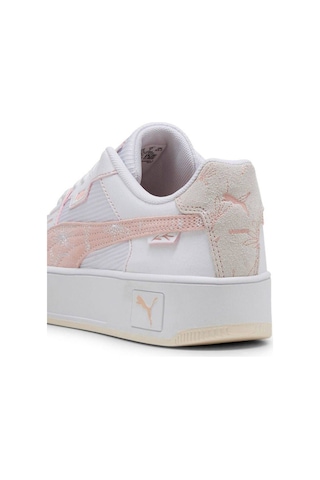 Puma Puma Carina Street Lux Kadın Spor Ayakkabı 40040301 Beyaz