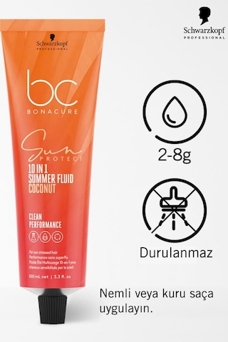 Bonacure Bc Sun 10 U 1 Arada Saç Bakım Kremi 100ml