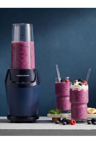 Morphy Richards MUC-BKS2V 21.000 RPM Mavi Smoothie Blender Seti