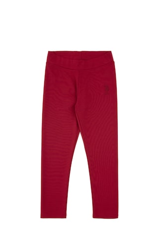 U.S. Polo Assn. Kız Çocuk Koyu Frambuaz Tayt 50316890-VR104