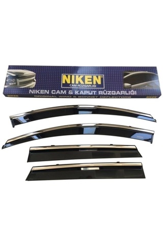 Nissan Qashqai Kromlu Cam Rüzgarlığı 2014 - 2020 Marka